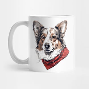 Fancy Corgi Mug